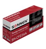 Картридж лазерный SONNEN (SH-CF226A) для HP LJ Pro M402d/dn/n/dw/M426fdn/fdw, ресурс 3100 стр., 362430