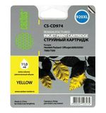 Картридж струйный CACTUS (CS-CD974) для HP Officejet 6000/6500/7000, желтый, 11 мл