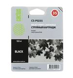 Картридж струйный CACTUS (CS-PGI35) для CANON PIXMA ip100, черный, ресурс 190 стр.