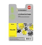Картридж струйный CACTUS (CS-PGI2400XLY) для CANON iB4040/MB5040/MB5340, желтый, ресурс 1500 стр.