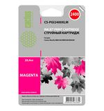 Картридж струйный CACTUS (CS-PGI2400XLM) для CANON iB4040/MB5040/MB5340, пурпурный, ресурс 1500 стр.