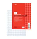 Сменный блок к тетради на кольцах, А5, 80 л., HATBER, "Белый", 80СБ5В1, Т05088