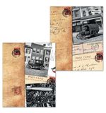 Тетрадь 96 л. BRAUBERG "ЭКО", клетка, обложка мелованный картон, внутренний блок офсет, "Страны", 401292