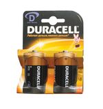 Батарейки DURACELL Basic, D LR20, Alkaline, 2 шт., в блистере, 1,5 В, MN 1300D LR20