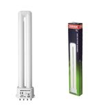 Лампа люминесцентная OSRAM DULUX S/E 11W/21-840, 11 Вт, U-образная, холодный белый свет, цоколь 2G7