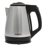 Чайник SCARLETT SC-EK21S25, закрытый нагревательный элемент, объем 1,5 л, мощность 1350 Вт, сталь, SC - EK21S25