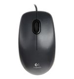 Мышь проводная LOGITECH M100, USB, 2 кнопки + 1 колесо-кнопка, оптическая, черно-серая