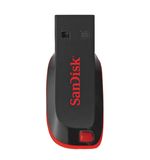 Флэш-диск 16 GB, SANDISK Cruzer Blade, USB 2.0, черный, SDCZ50-016G-B35