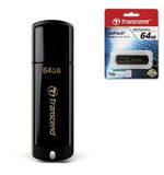 Флэш-диск 64 GB, TRANSCEND Jet Flash 350, USB 2.0, черный, TS64GJF350