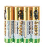Батарейки GP Super, AAA (LR03, 24А), алкалиновые, 4 шт., в пленке, 24ARS-2SB4