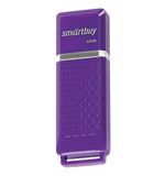 Флэш-диск 32 GB, SMARTBUY Quartz, USB 2.0, фиолетовый, SB32GBQZ-V