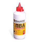 Клей ПВА BRAUBERG, 0,5 кг, универсальный (бумага, картон, дерево), 600982