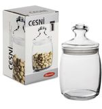 Банка с крышкой "Cesni" для сыпучих продуктов, 1 шт., 940 мл, стекло, PASABAHCE, 97560