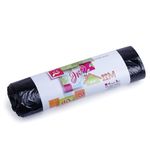 Мешки для мусора, 60 л, черные, в рулоне 20 шт., ПНД, 7 мкм, 60х70 см, эконом, КОНЦЕПЦИЯ БЫТА "ЭкоДом", 1749