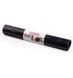 Мешки для мусора 120 л, черные, в рулоне 10 шт., ПНД, 18 мкм, 70х110 см (±5%), прочные, ЛАЙМА, 601386