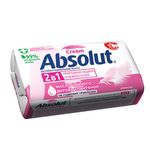 Мыло туалетное 90 г, ABSOLUT (Абсолют) "Нежное", антибактериальное, 6001,6058