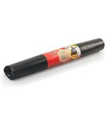 Мешки для мусора 120 л, черные, в рулоне 10 шт., ПВД, 25 мкм, 68х102 см, ЭКОНОМ, КОНЦЕПЦИЯ БЫТА "EcoClean", 2630