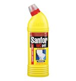 Средство для уборки туалета 750 г, SANFOR WC gel (Санфор гель) "Морской бриз", 1549