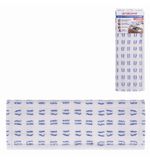 Насадка МОП плоская для швабры/держателя 40 см, карманы (ТИП К), микрофибра/абразив, ЛАЙМА "Бюджет", 603120