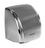Сушилка для рук SONNEN HD-230S, 2100 Вт, время сушки 20 секунд, нержавеющая сталь, 604195