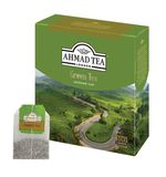 Чай AHMAD (Ахмад) "Green Tea", зеленый, 100 пакетиков по 2 г, 478-012