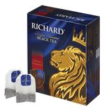 Чай RICHARD (Ричард) "Royal English Breakfast", черный, 100 пакетиков по 2 г, 610002