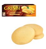 Печенье GRISBI (Гризби) "Lemon cream", с начинкой из лимонного крема, 150 г, Италия, 13828