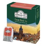 Чай AHMAD (Ахмад) "Classic Black Tea", черный, 100 пакетиков с ярлычками по 2 г, 1665