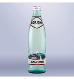 Вода газированная минеральная BORJOMI (БОРЖОМИ), 0,5 л, стеклянная бутылка