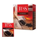 Чай TESS (Тесс) "Sunrise", черный цейлонский, 100 пакетиков по 1,8 г, 0918-09