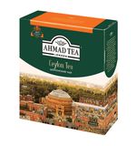 Чай AHMAD (Ахмад) "Ceylon Tea", черный, 100 пакетиков с ярлычками по 2 г, 163-08