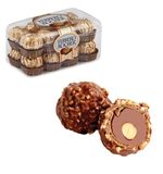 Конфеты FERRERO "Rocher", шоколадные, 200 г, пластиковая упаковка, 77070887