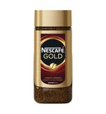 Кофе молотый в растворимом NESCAFE (Нескафе) "Gold", сублимированный, 95 г, стеклянная банка, 12135507