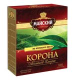 Чай МАЙСКИЙ "Корона Российской Империи", черный, 100 пакетиков по 2 г, 113159