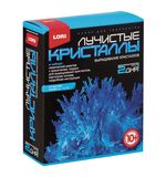Набор для изготовления лучистых кристаллов "Синий кристалл", реагент, краситель, основа, LORI, Лк-002