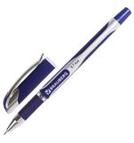 Ручка шариковая масляная BRAUBERG "Sigma Plus", корпус с печатью, узел 0,7 мм, линия 0,35 мм, синяя, OBP111