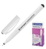 Ручка капиллярная CENTROPEN "Handwriter", трехгранная, толщина письма 0,5 мм, черная, 4651/1Ч