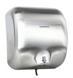 Сушилка для рук SONNEN HD-999, 1800 Вт, время сушки 15 секунд, нержавеющая сталь, 604746