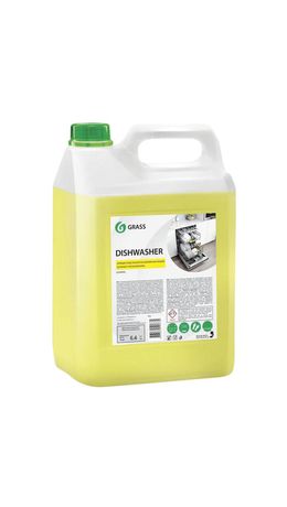 Средство для мытья посуды в п/м машинах 6,4кг GRASS DISHWASHER, щелочное, ш/к 25631, 125237