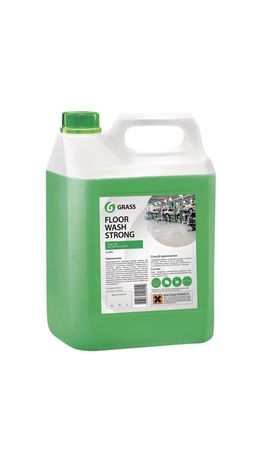 Средство для мытья пола 5,6кг GRASS FLOOR WASH STRONG, щелочное, низкопенное, концент, 125193