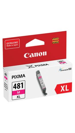 Картридж струйный CANON (CLI-481M XL) для PIXMA TS704/TS6140, пурпурный, ресурс 474 с, 2045C001