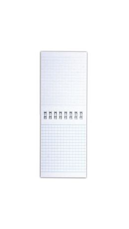 Блокнот А7 40л., гребень, клетка, BRAUBERG, ОФИС, Код 1С, 129855