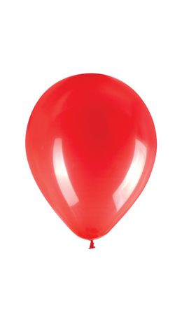 Шары воздушные ЗОЛОТАЯ СКАЗКА, 10"(25см), КОМПЛЕКТ 50 штук, красные, пакет, 104998
