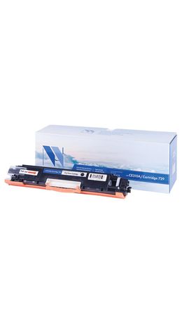 Картридж лазерный NV PRINT (NV-CE310A/729Bk) для HP M175nw/CP1025nw/CANON LBP7010C, черн, рес 1200 с