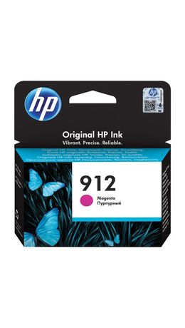 Картридж струйный HP (3YL78AE) для HP OfficeJet Pro 8023, №912 пурпурный, ресурс 315 стр, ориг.