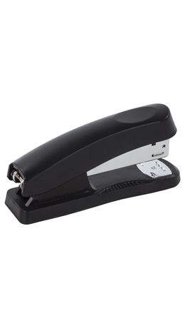 Степлер №24/6, 26/6 BRAUBERG "Standard+", до 30 листов, черный, 228608