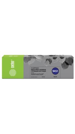 Картридж струйный CACTUS (CS-EPT9451) для Epson WF-C5290DW/C5790DW, черный, 90 мл