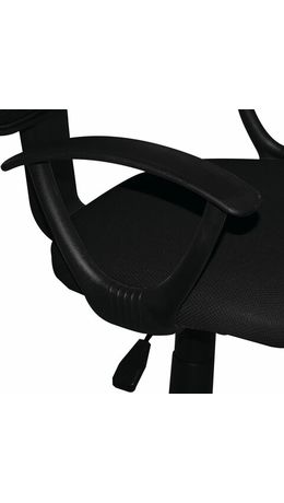 Кресло компактное BRABIX "Flip MG-305", ткань TW, черное, 531952