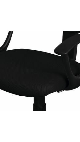 Кресло компактное BRABIX "Flip MG-305", ткань TW, черное, 531952
