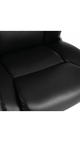 Кресло офисное BRABIX PREMIUM "Solid HD-005", НАГРУЗКА до 180 кг, рециклированная кожа, черное, 531941